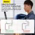 Baseus Slim Laptop Kickstand (2 PCS) Compact, Durable, Heat Dissipation, Adjustable Viewing Angle - Black